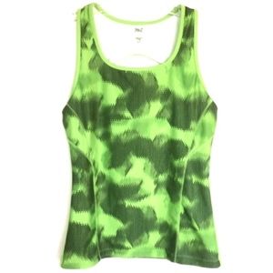 Everlast Green Sleeveless Athletic Tank Top Medium